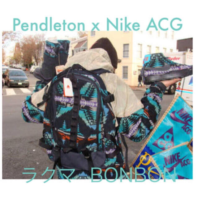 NIKE - 激レア ナイキ ペンドルトン acg バックパック リュックの通販