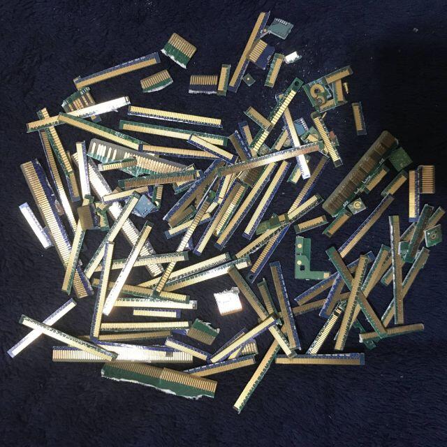 都市鉱山 PCメモリ24枚 ＋メモリ金メッキ端子部分 ＋ 金製品 ＋ 基盤の