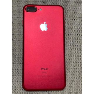 iPhone - iPhone7 plus red 128GB simロック解除済みの通販 by 和