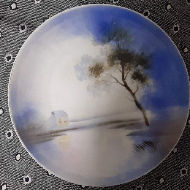 Noritake - 【アンティーク】オールドノリタケ ハンドペイント 風景画