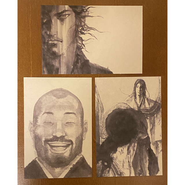 井上雄彦「最後のマンガ展」☆バガボンド☆ポストカード8枚セット【未