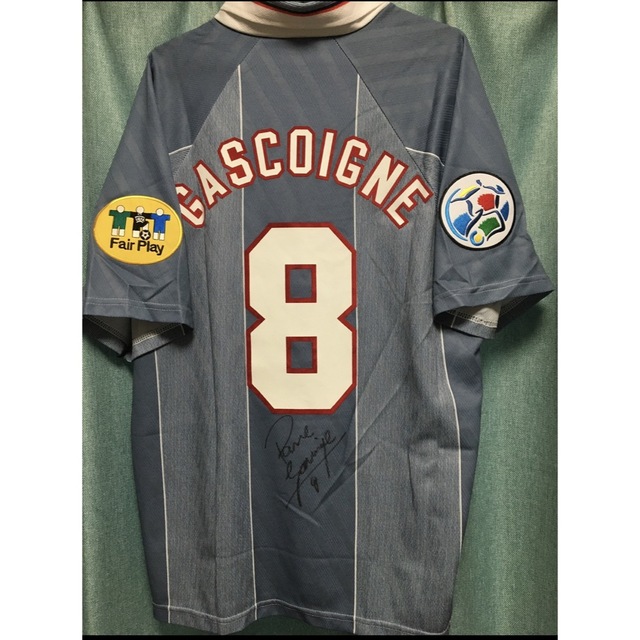 当時物！96？ミドルスブラ ポールガス ユニフォーム イングランド代表