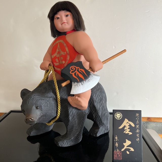 五月人形 金太郎 端午の節句 頭作家熊倉聖祥 京甫作 京都西陣の通販 by