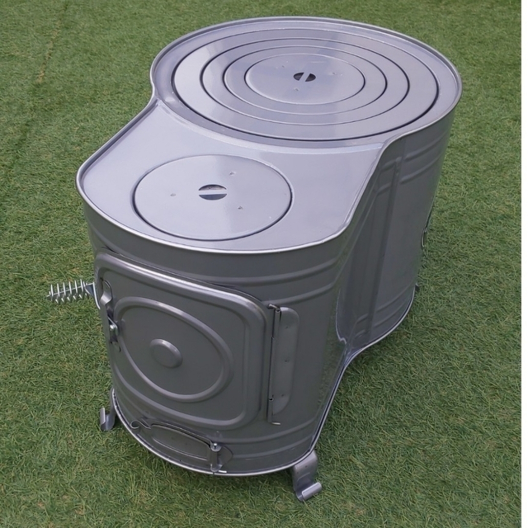 薪ストーブ 時計型 新品未使用 ☆冬キャン冬BBQや災害時の備えにもの