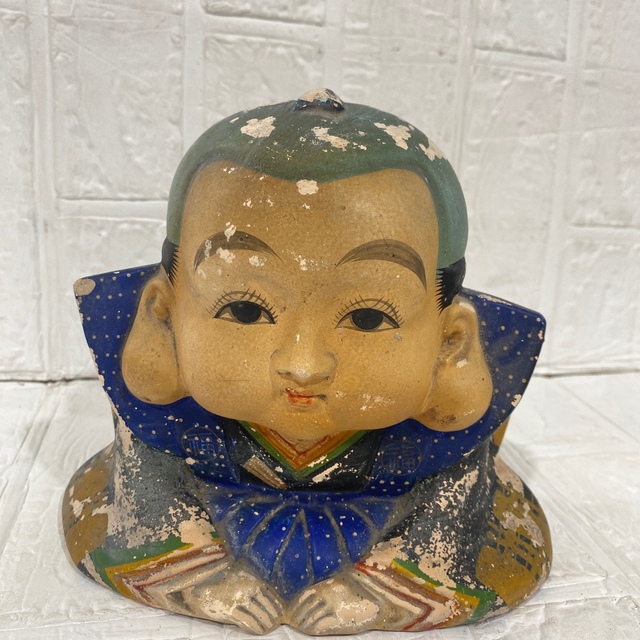 福助 ふくすけ 縁起物 商売繁盛 置物 飾り物 オブジェ 昭和レトロ