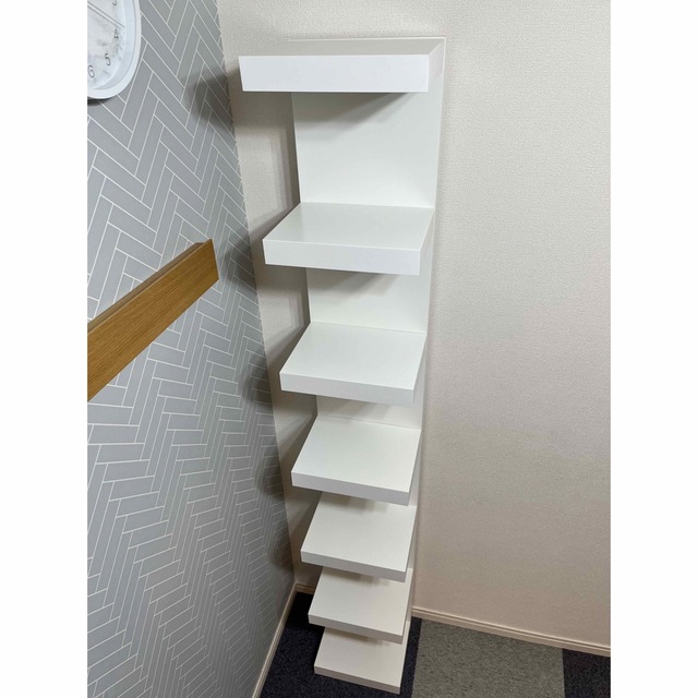 IKEA - IKEA LACK ラック ウォールシェルフユニット, ホワイトの通販