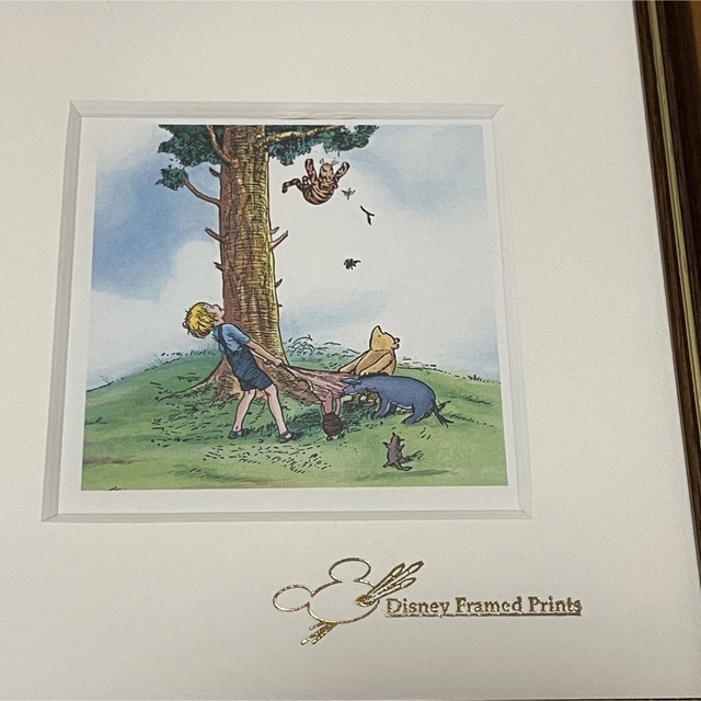 くまのプーさん - ディズニー プーさん クラシックプー イラスト 絵画