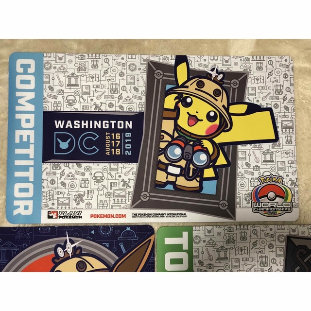 極希少 海外限定】WCS 2019 ワシントンDC プレイマット ポケモンの通販