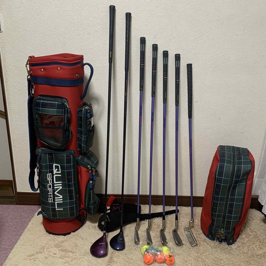 初心者ゴルフ応援📣レディースゴルフセットMizuno・TRUSSARDIの通販 by