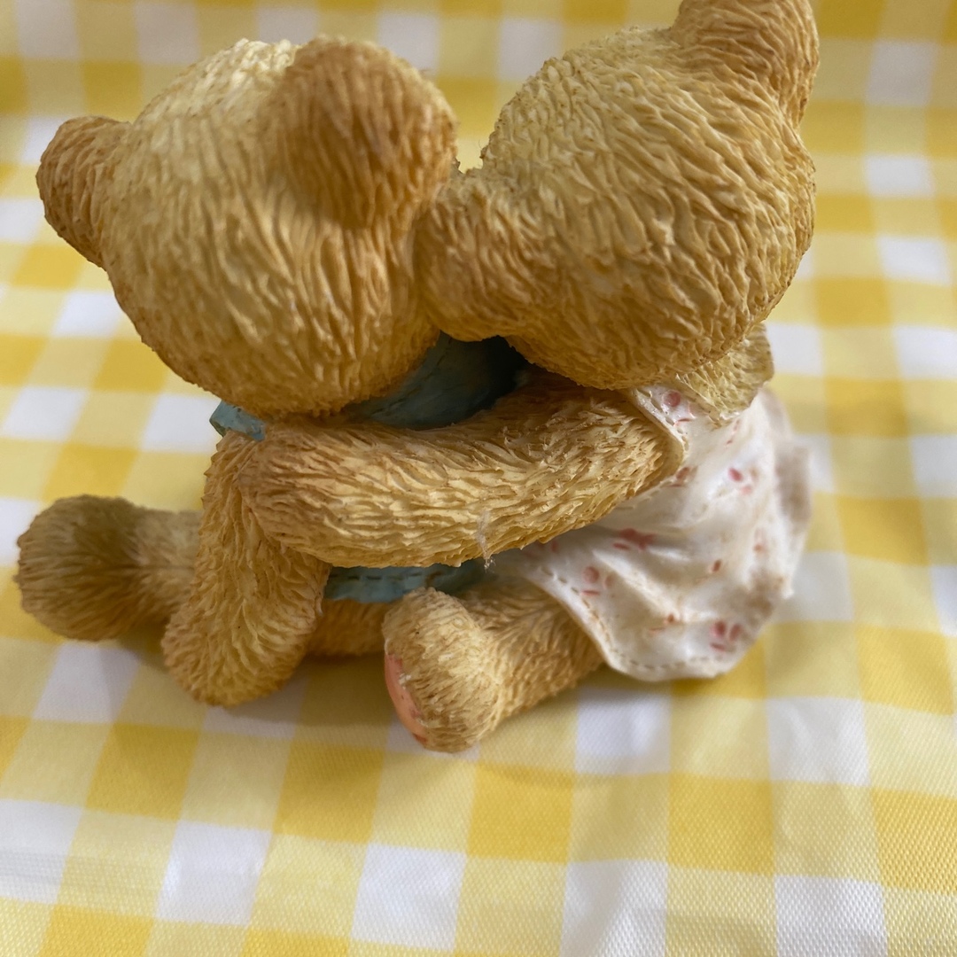 cherished teddies テディベア 熊 陶器 置物 オブジェ 飾りの通販 by