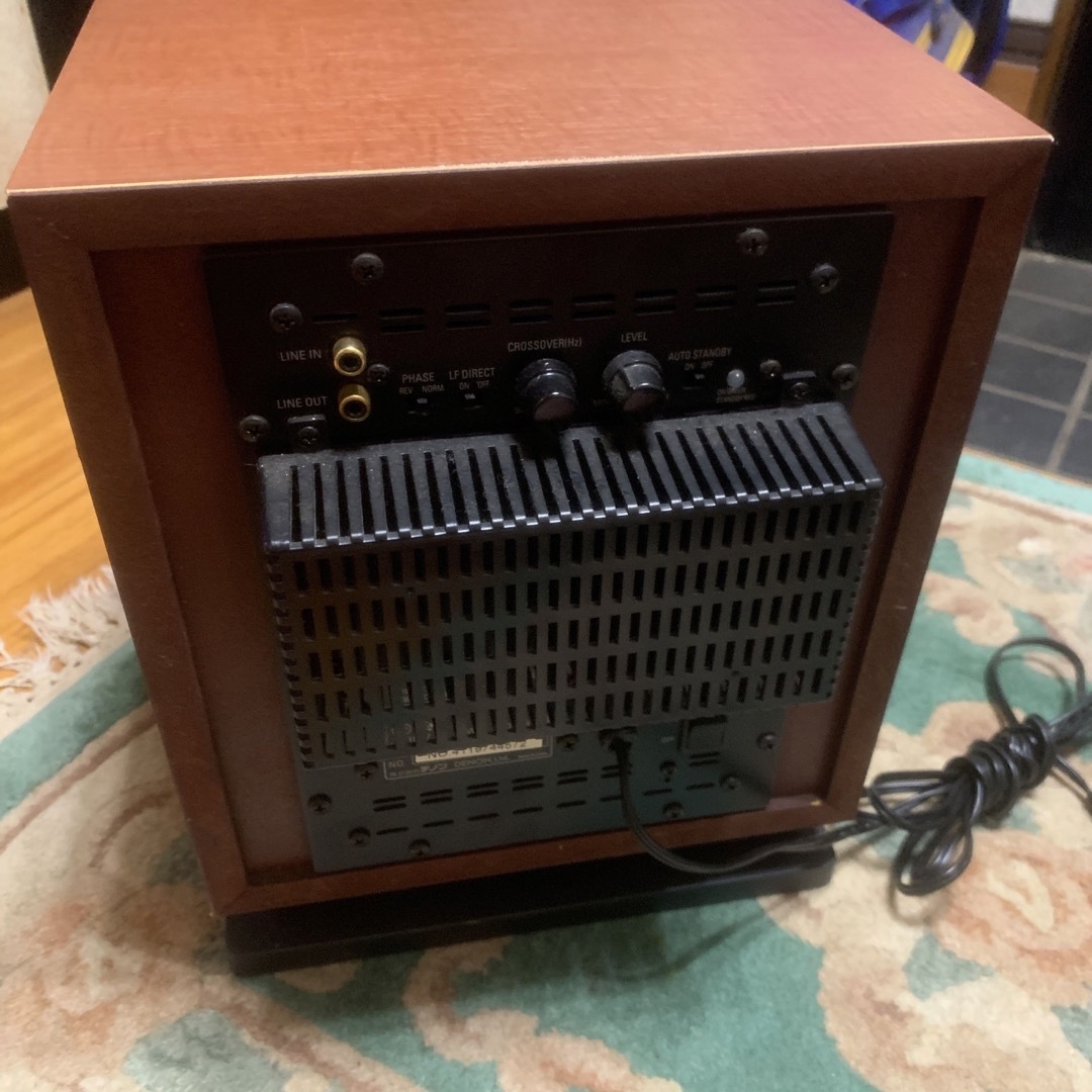 DENON - DENON アンプ内蔵ウーファー 木目調 DSW-2Lの通販 by