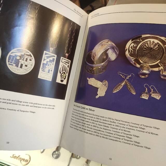 洋書 ホピ族 Hooi Jewelry インディアンジュエリー 図録 作品集の通販