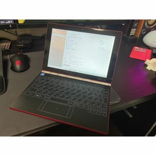 Lenovo - 【中古】Lenovo YOGA BOOK YB1-X91F 赤色(本体のみ)の通販 by