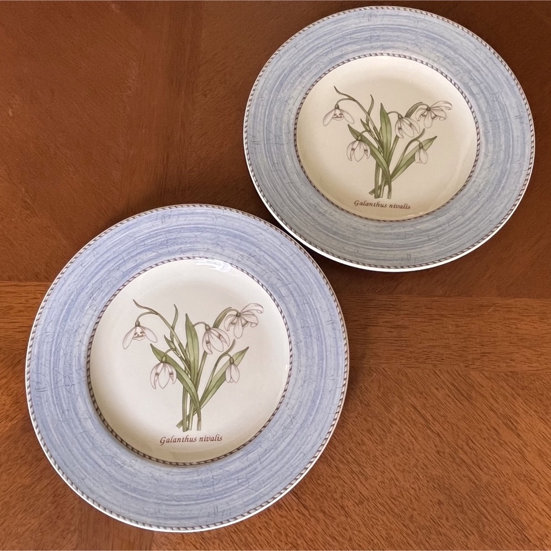 WEDGWOOD - 【美品】ウェッジウッド☆スノードロップ☆ペアセットの