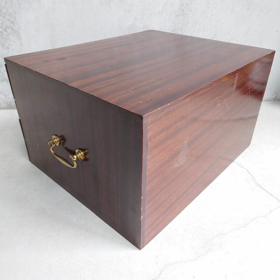 希少 クリストフル 木製 4段収納チェスト ボックス 引き出し 【公式通販】