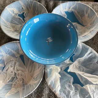 未使用 たち吉 橘吉 カレー皿 青 5枚の通販 by さとなか's shop｜ラクマ