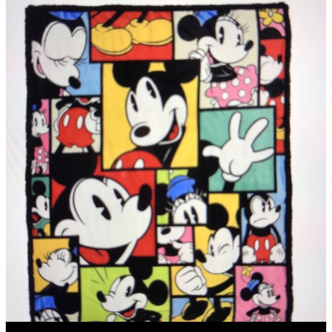 Disney - 新品 ミッキー＆ミニー ブランケット 大判 毛布 MICKEY