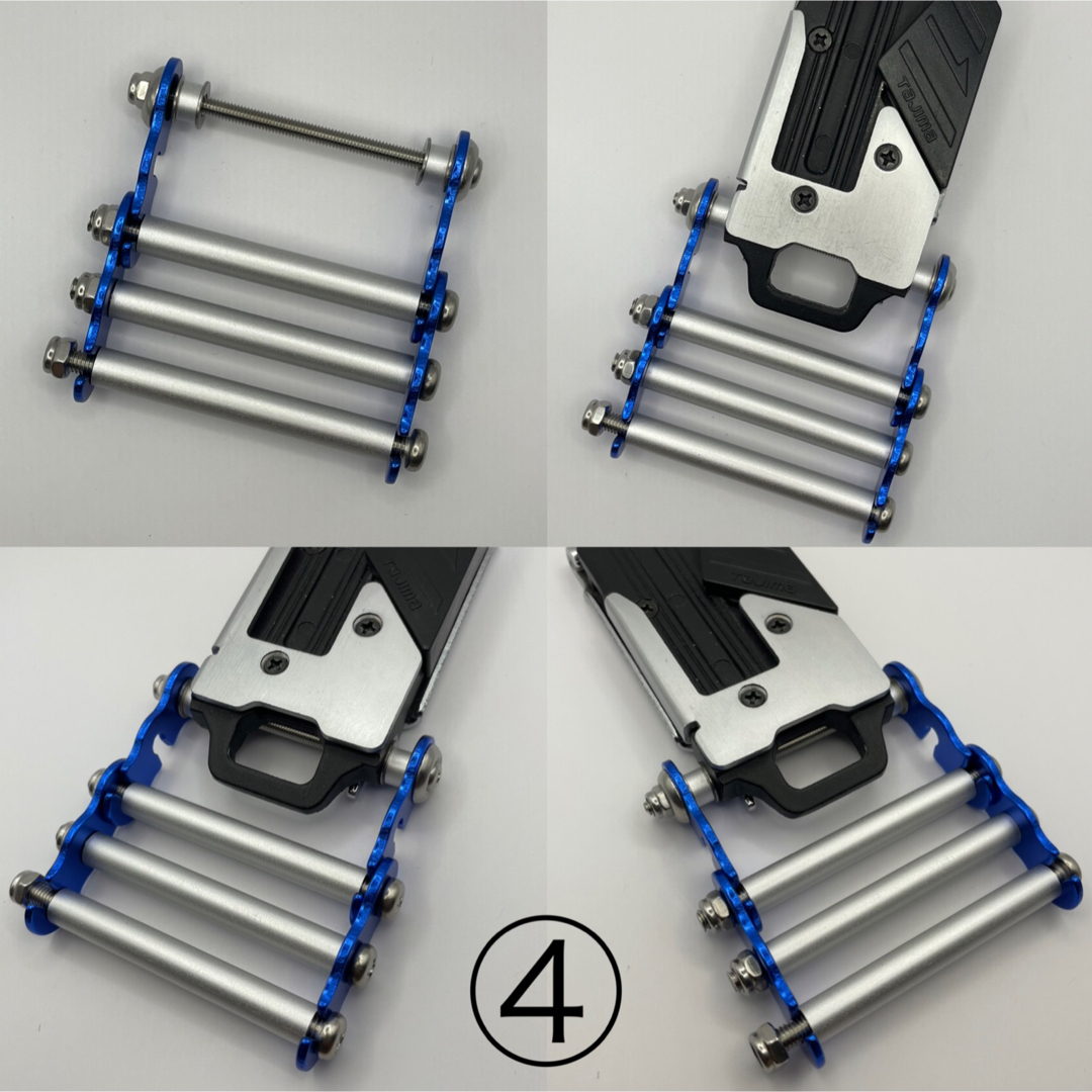 タジマメタルセフ用 ニックス風チェーン(①〜⑤)60幅 工具差し・腰袋用