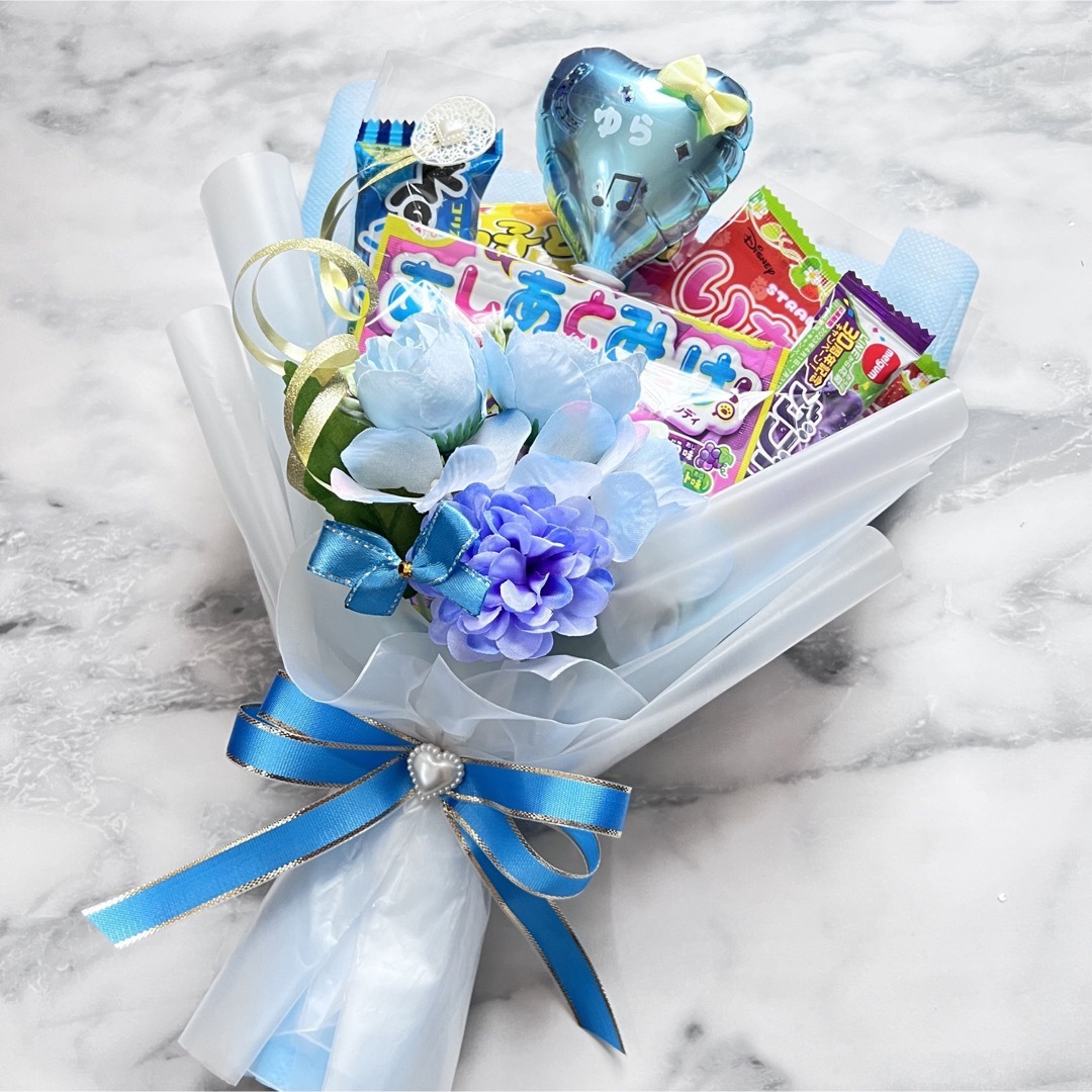 お菓子ブーケ バルーンブーケ 誕生日 発表会 結婚式 クリスマスの通販