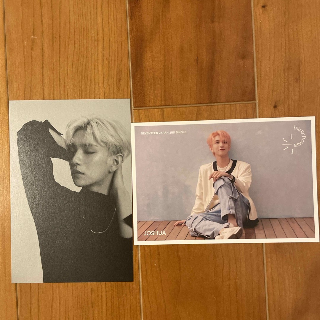 SEVENTEEN - SEVENTEEN 舞い落ちる花びら お渡し会 サイン入りカード