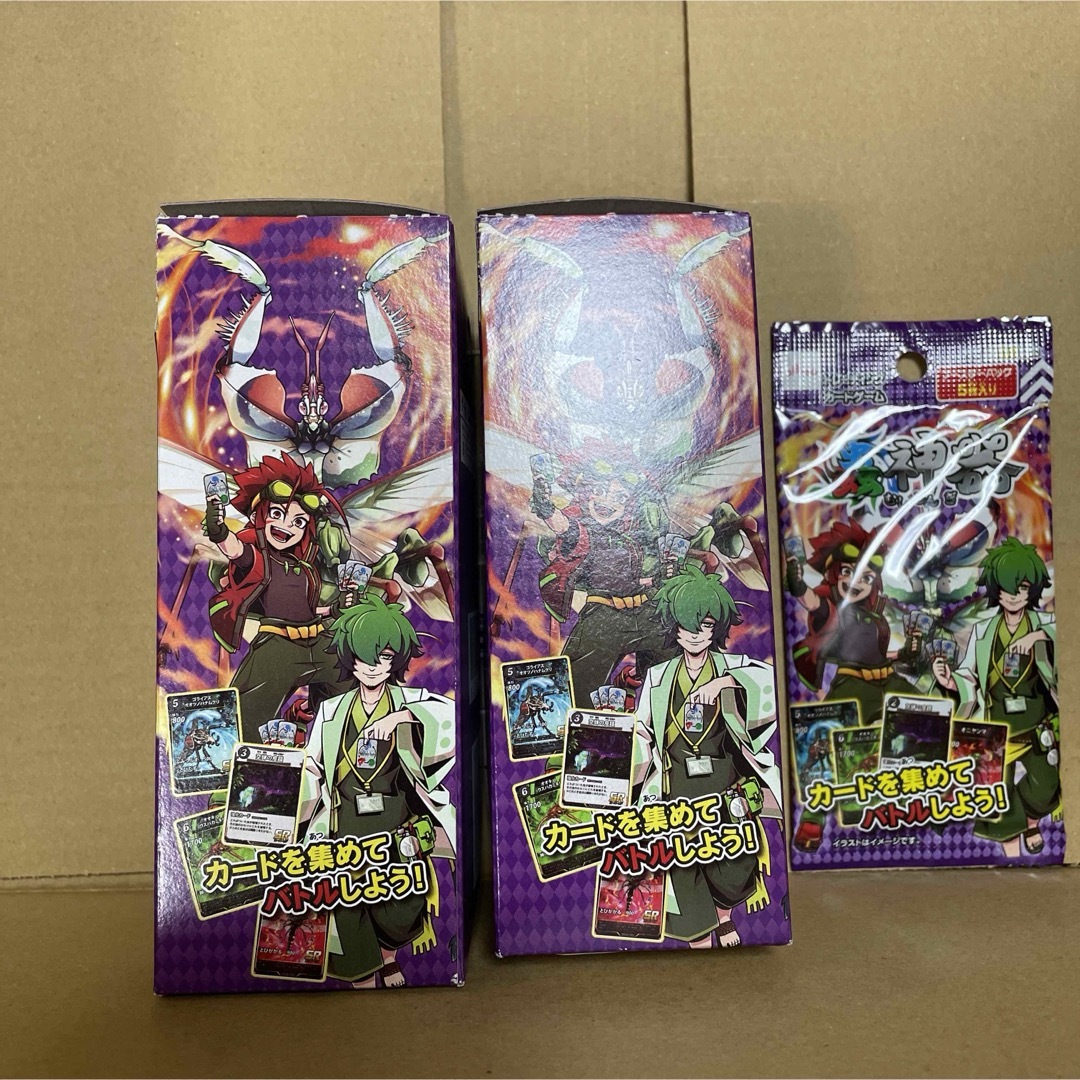 蟲神器 虫神器 40パック 第1弾ブースター 新品未開封 2BOX トレカの