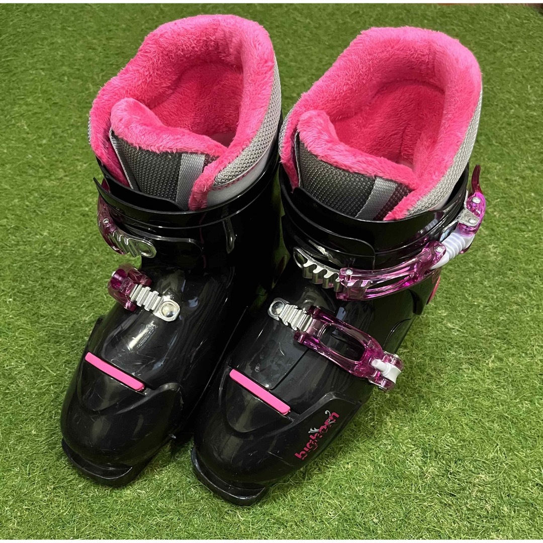 bighorn BJX ジュニアスキーブーツ ブラック サイズ3 ガールズの通販