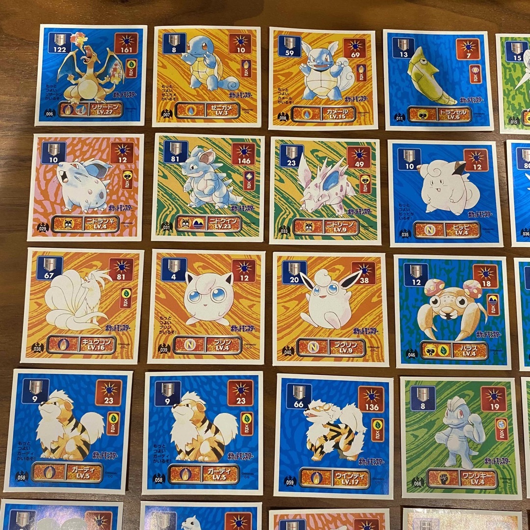 ポケモン - ポケモンシール68枚 90年代 レトロの通販 by にゃんちゅー