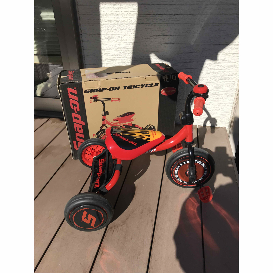 Snap-on Tricycle スナップオン 三輪車 エムアンドエム 箱ありの通販