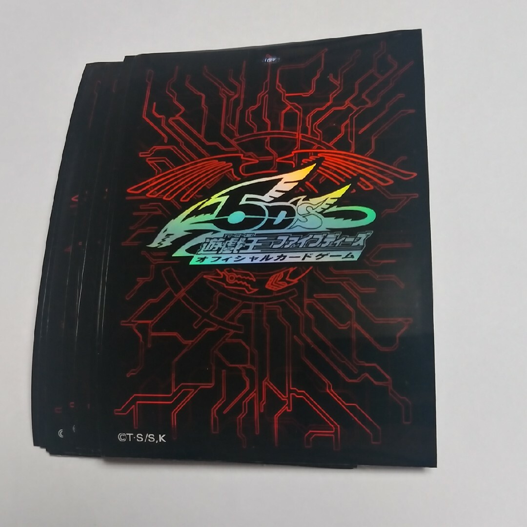 遊戯王 - 【11枚】遊戯王5D'sロゴスリーブ 竜の紋章 レッド 2009年版の