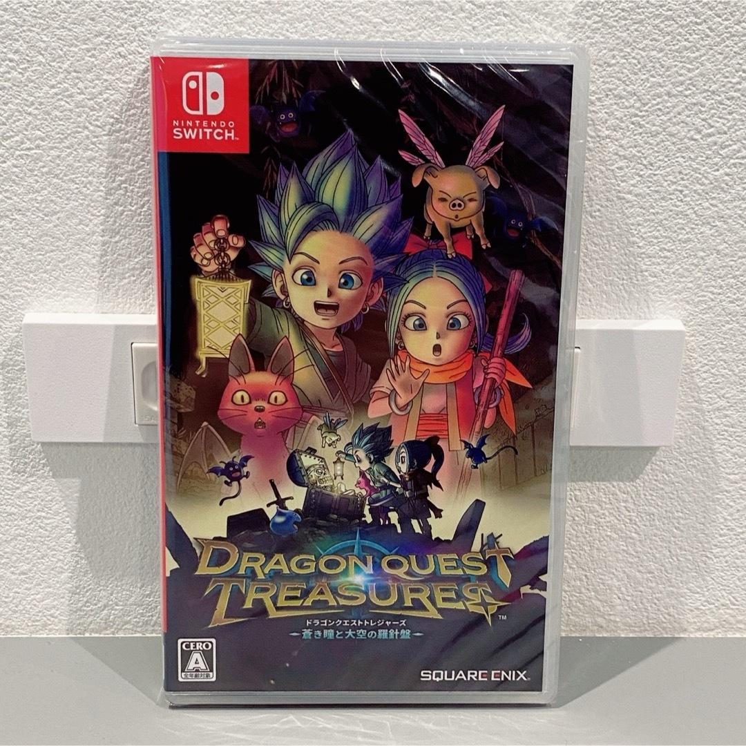 新品未開封】ドラクエ トレジャーズ switch スウィッチ ソフトの通販