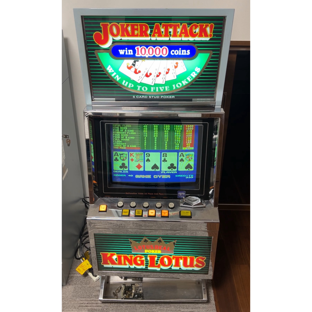 シグマポーカー筐体ジョーカーアタック ビデオポーカーの通販 by ヤ