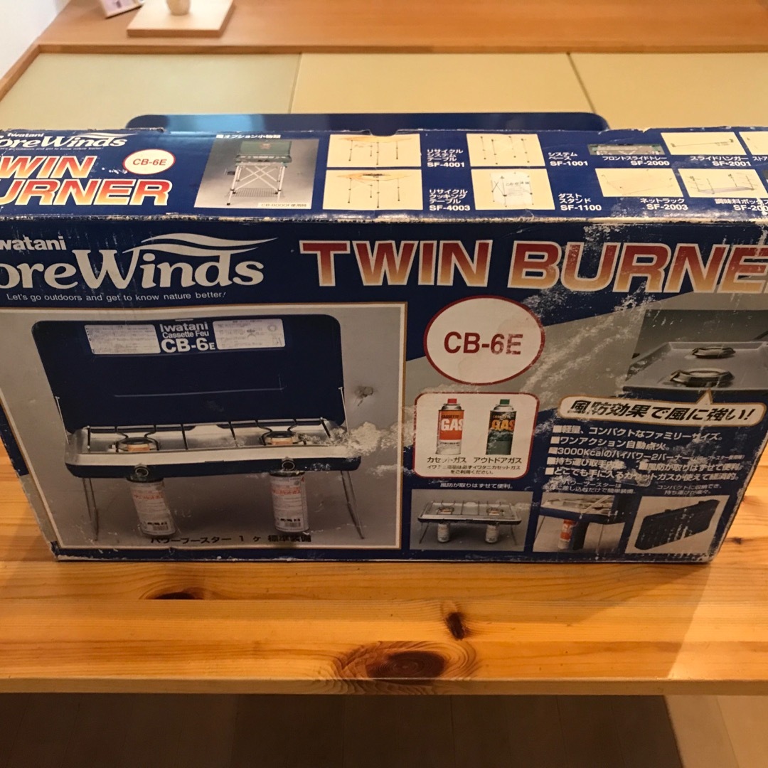 Iwatani - イワタニ ツインバーナー CB-6E アウトドア 防災の通販 by
