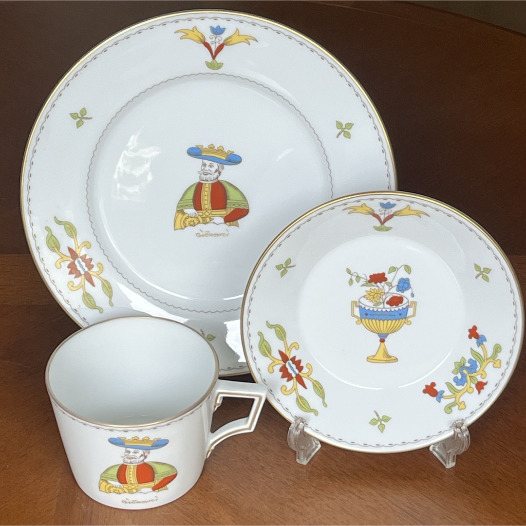 レア美品】リチャードジノリ☆タロットシリーズ 金貨☆トリオ