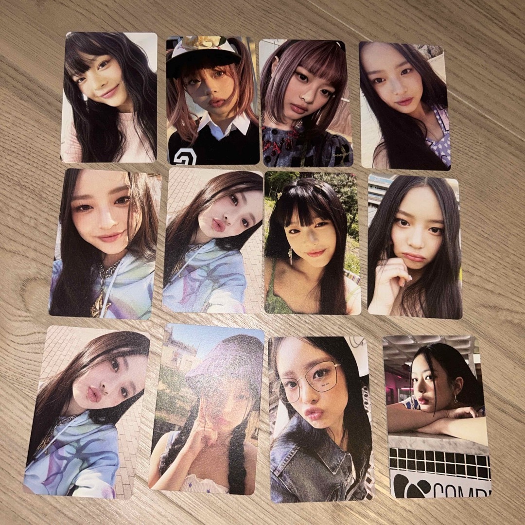 NewJeans ハニ トレカ セット まとめ売り attention の通販 by かっ