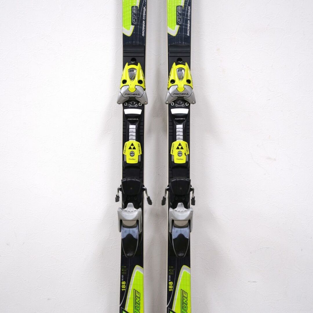 フィッシャー FISCHER WC GS RC4 RTUNE 188cm ビンディング FR17