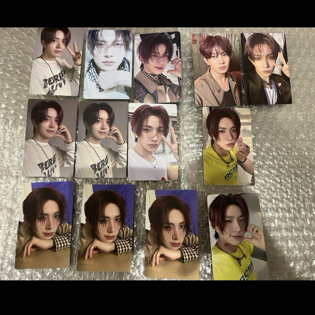 ENHYPEN ROMANCE:UNTOLD ヒスン トレカ セットの通販 by Lisa's shop