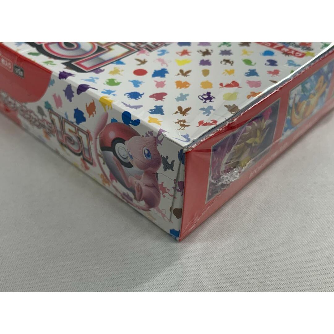 シュリンク未開封】ポケモンカードゲーム 151 BOX 傷有り ポケモン