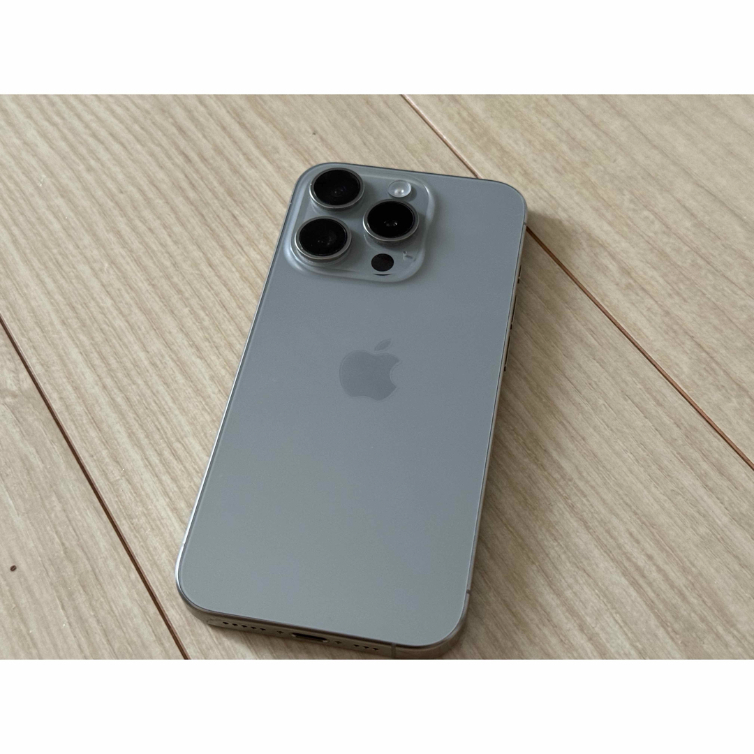 iPhone - iPhone15 pro 128gb ナチュラルチタニウム simフリーの通販