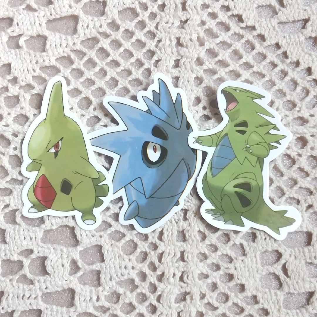 ポケモン - ポケモン ヨーギラス サナギラス バンギラス ステッカー 3