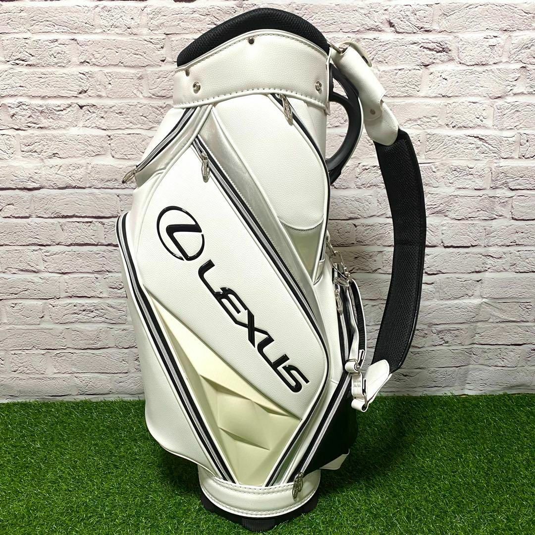 LEXUS - 【美品】レクサス LEXUS キャディバッグ ゴルフバッグ