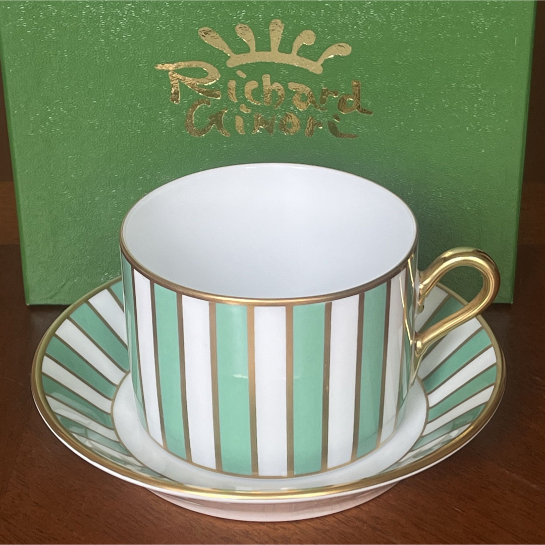 Richard Ginori - 【レア美品】リチャードジノリ☆アマデウスグリーン