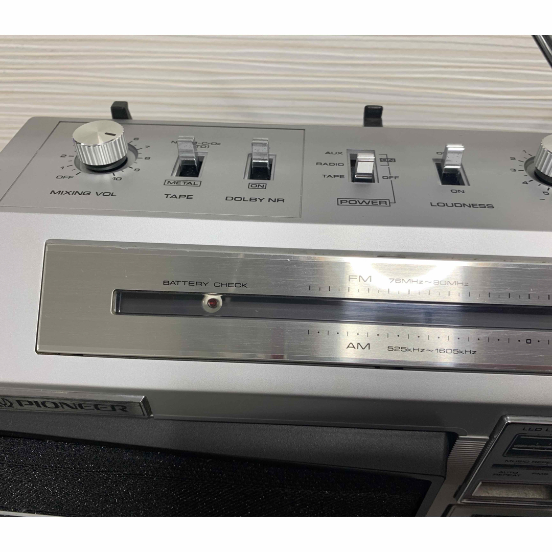 PIONEER - 動作品 パイオニア PIONEER SK-95 ラジカセ 昭和レトロ