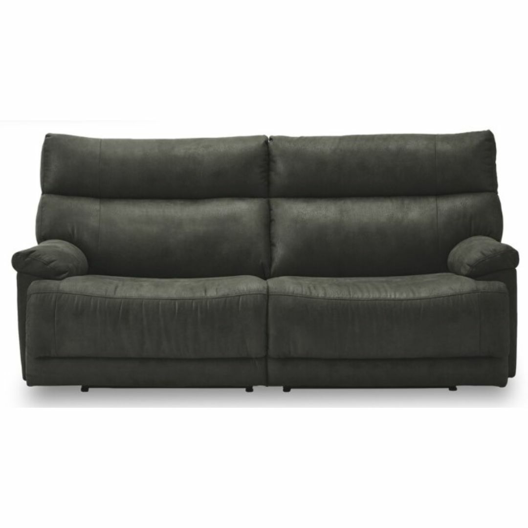 2人掛け用リクライニングソファ 電動 186㎝ グレーの通販 by sunterra