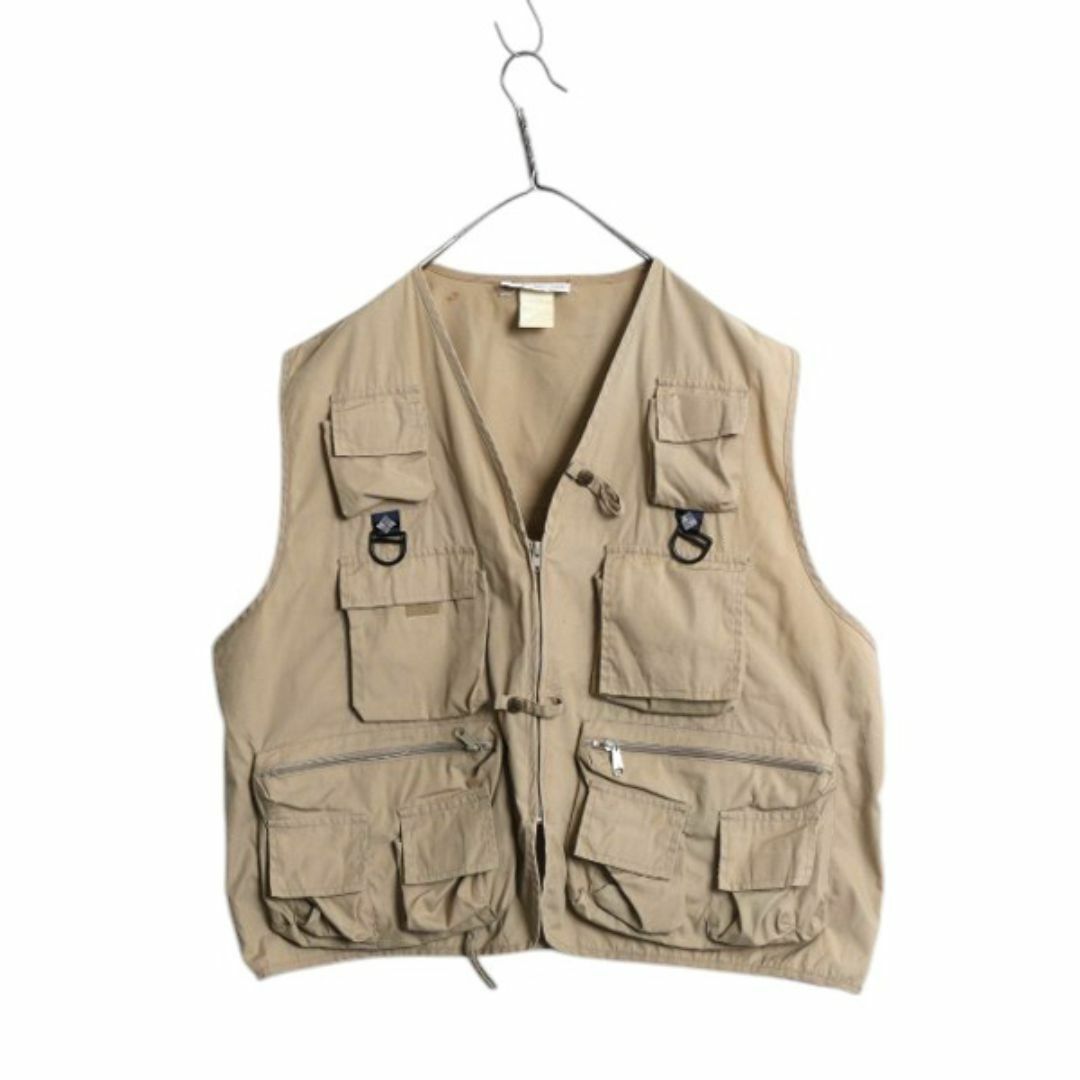 90s コロンビア フィッシング ベスト メンズ XL / オールド Columbia