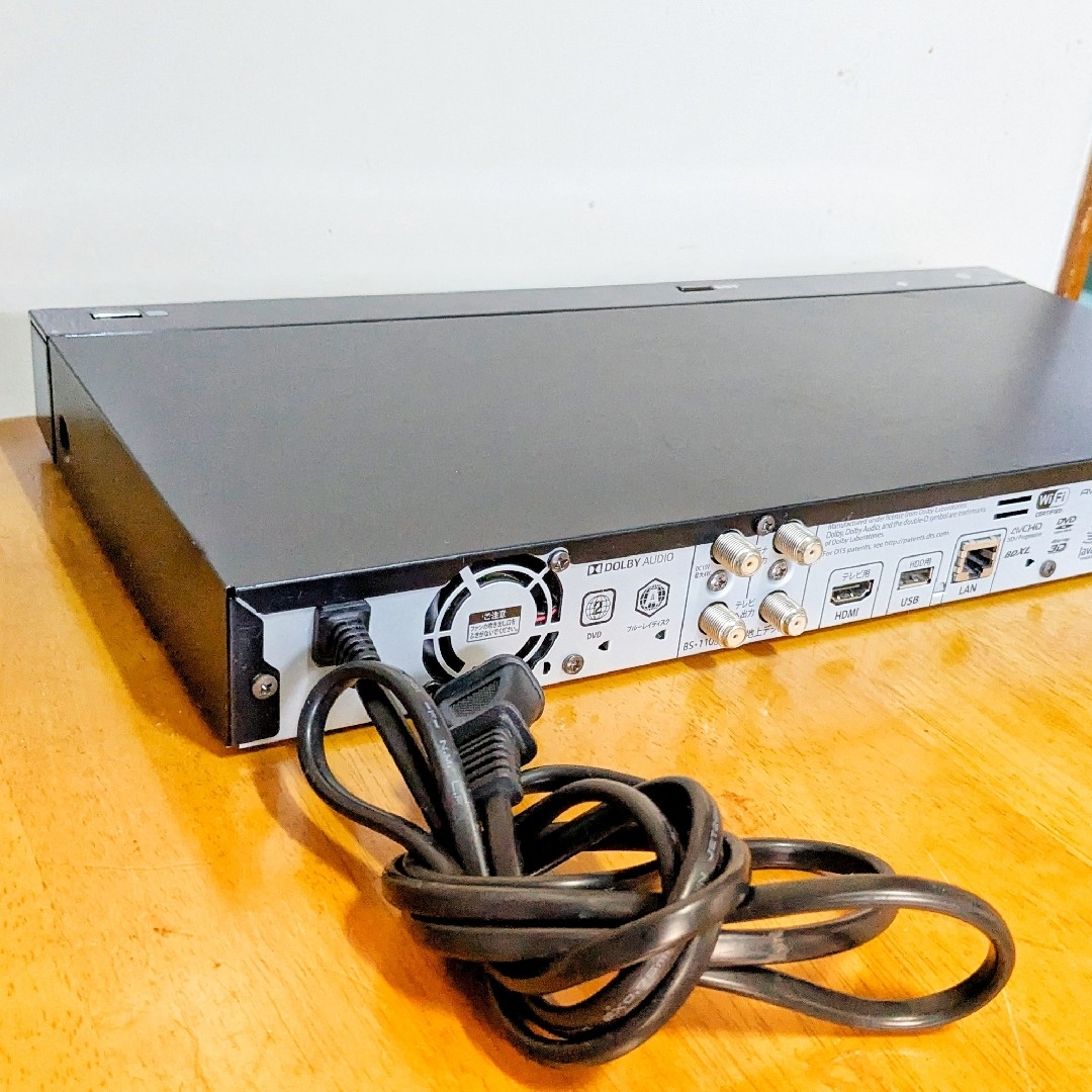 FUNAI ブルーレイレコーダー HDD 1TB→2TB増量換装 2番組同時録画の