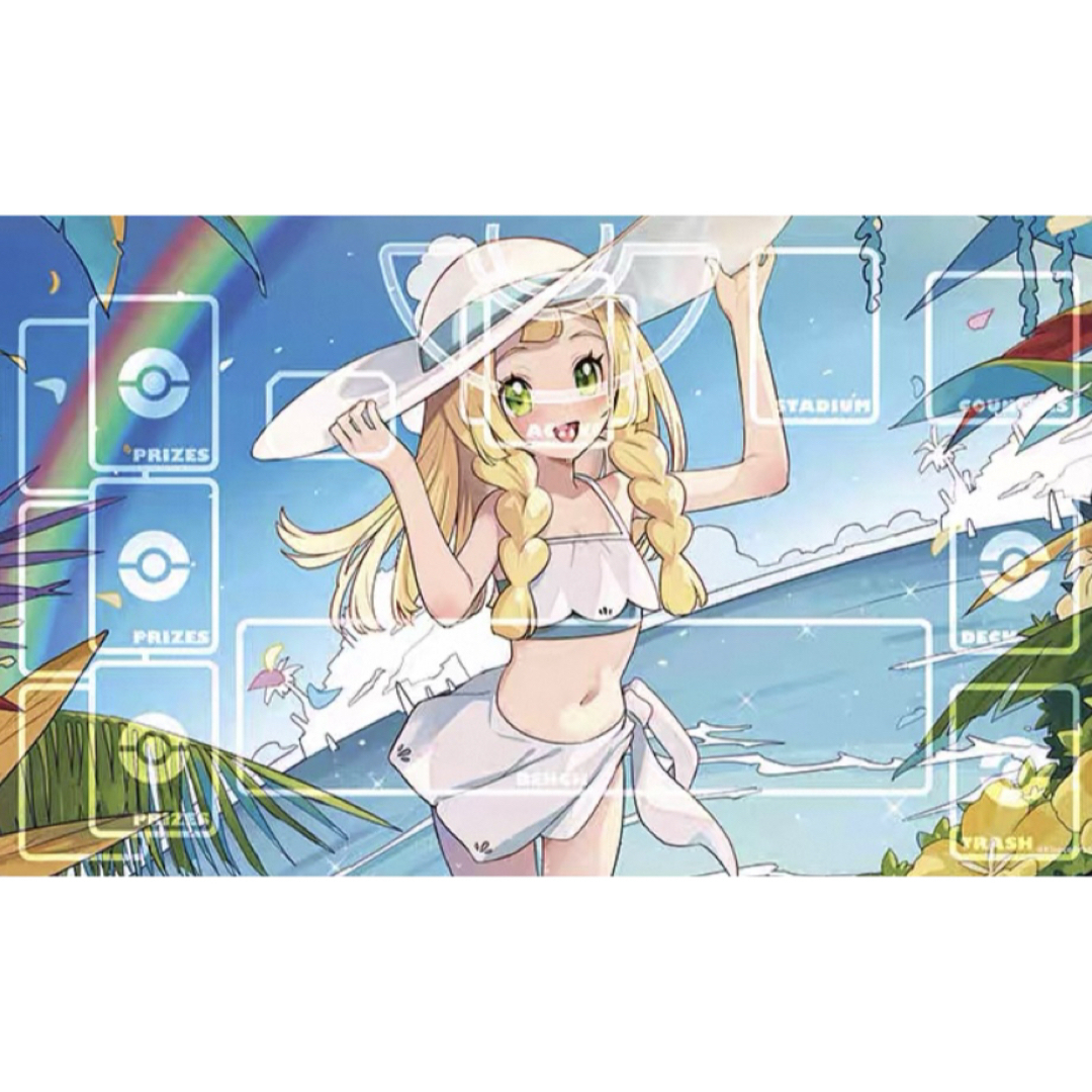 ポケモン - ポケモンカードゲーム ラバープレイマット リーリエの通販
