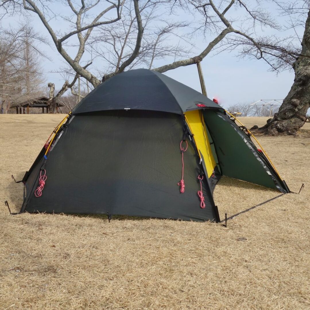 美品 ヒルバーグ HILLEBERG ALLAK3 アラック 3人用 フットプリント付属