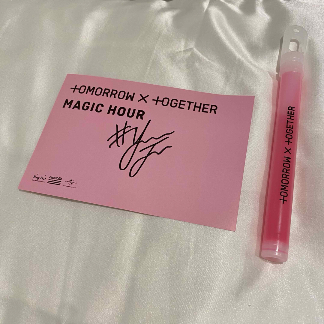 TOMORROW X TOGETHER - TXT ヨンジュン 直筆サイン リリイべの通販 by