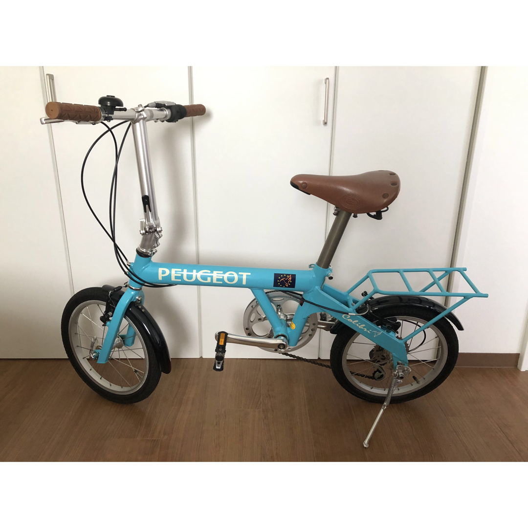 Peugeot - プジョーコリブリ自転車 16インチ ブルー スカイブルーの