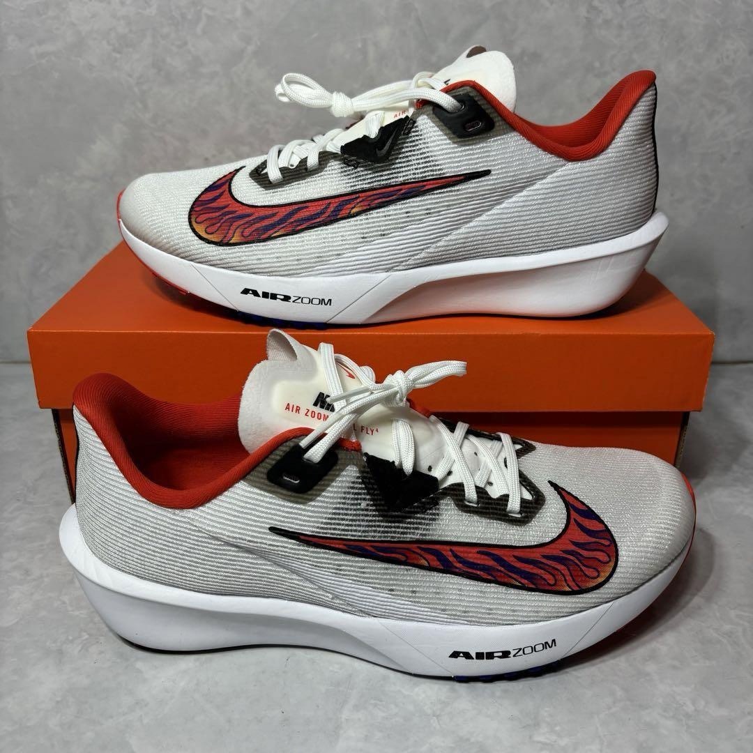 NIKE - 新品 ナイキ ライバルフライ 4 ホワイト ハバネロレッド 駅伝